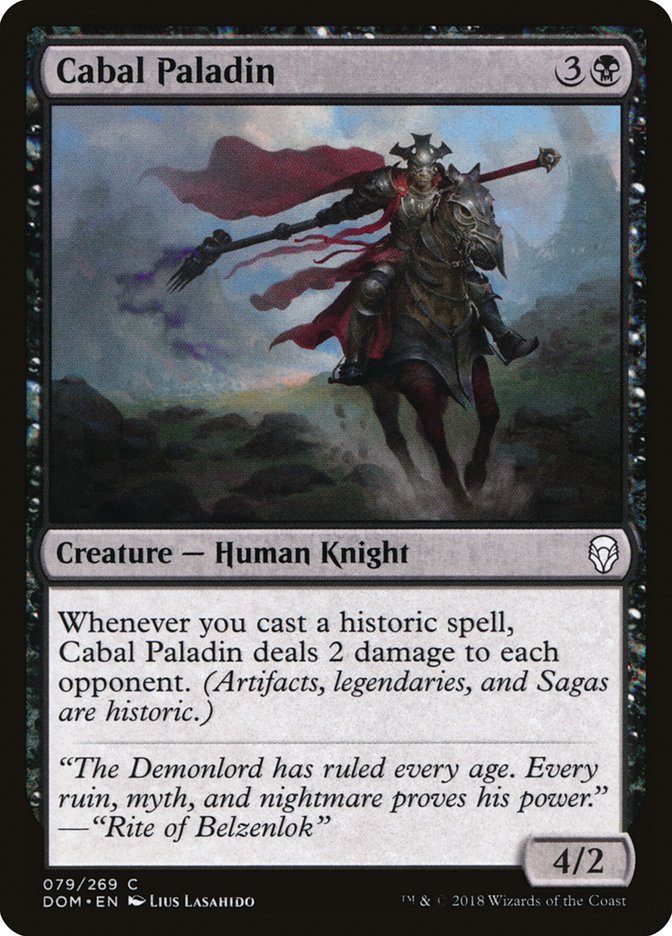 Cabal Paladin [Dominaria] Foil