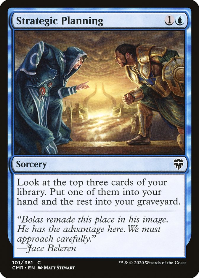 Strategic Planning [Commander Legends] Foil