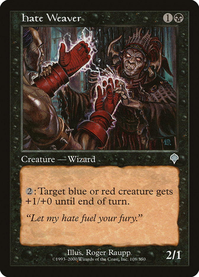 Hate Weaver [Invasion] Foil