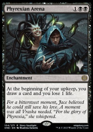 Phyrexian Arena (Promo Pack) [Phyrexia: All Will Be One Promos] Foil