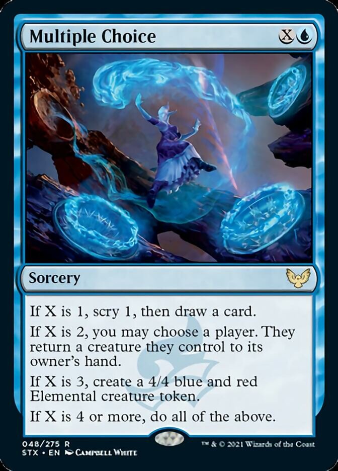 Multiple Choice [Strixhaven: School of Mages] Foil