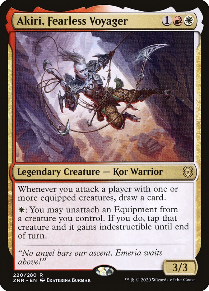 Akiri, Fearless Voyager [Zendikar Rising] Foil