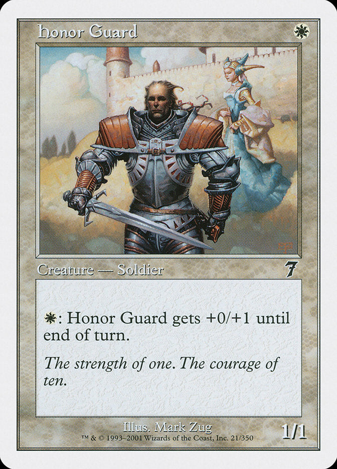 Honor Guard [Seventh Edition] Foil