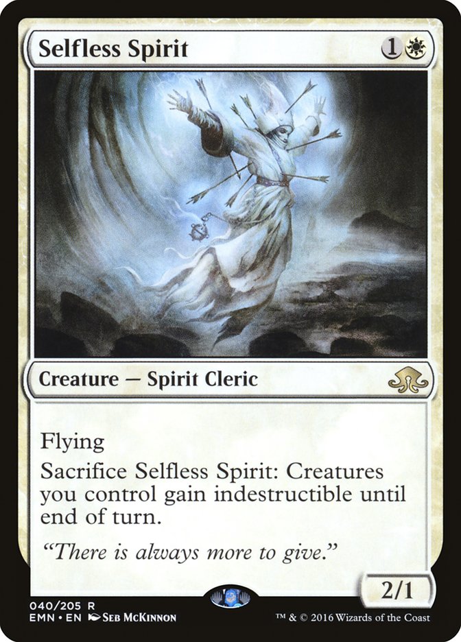 Selfless Spirit [Eldritch Moon] Foil