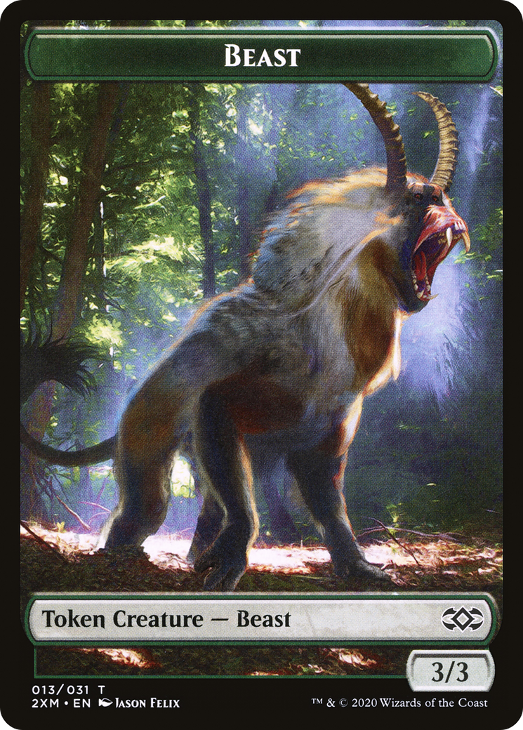 Beast  [Double Masters Tokens]