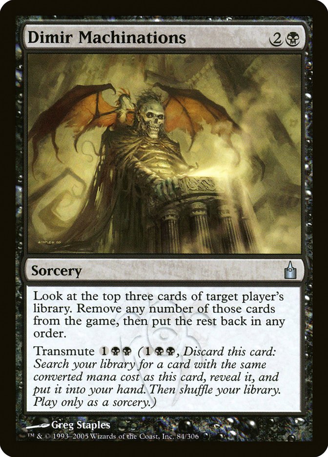 Dimir Machinations [Ravnica: City of Guilds] Foil