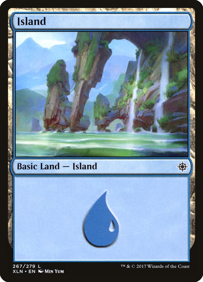 Island (267) [Ixalan] Foil