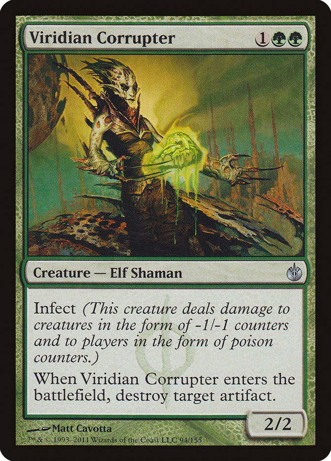 Viridian Corrupter [Mirrodin Besieged] Foil