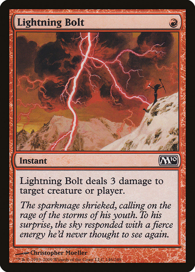 Lightning Bolt [Magic 2010] Foil