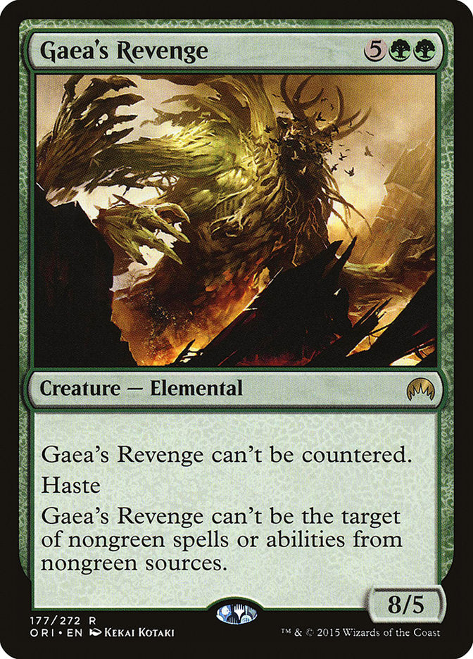 Gaea's Revenge [Magic Origins] Foil