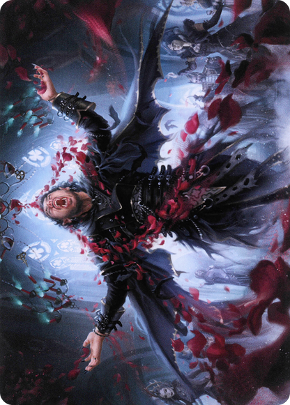 Bloodsoaked Reveler // Bloodsoaked Reveler  [Crimson Vow Art Series] (Borderless) Foil