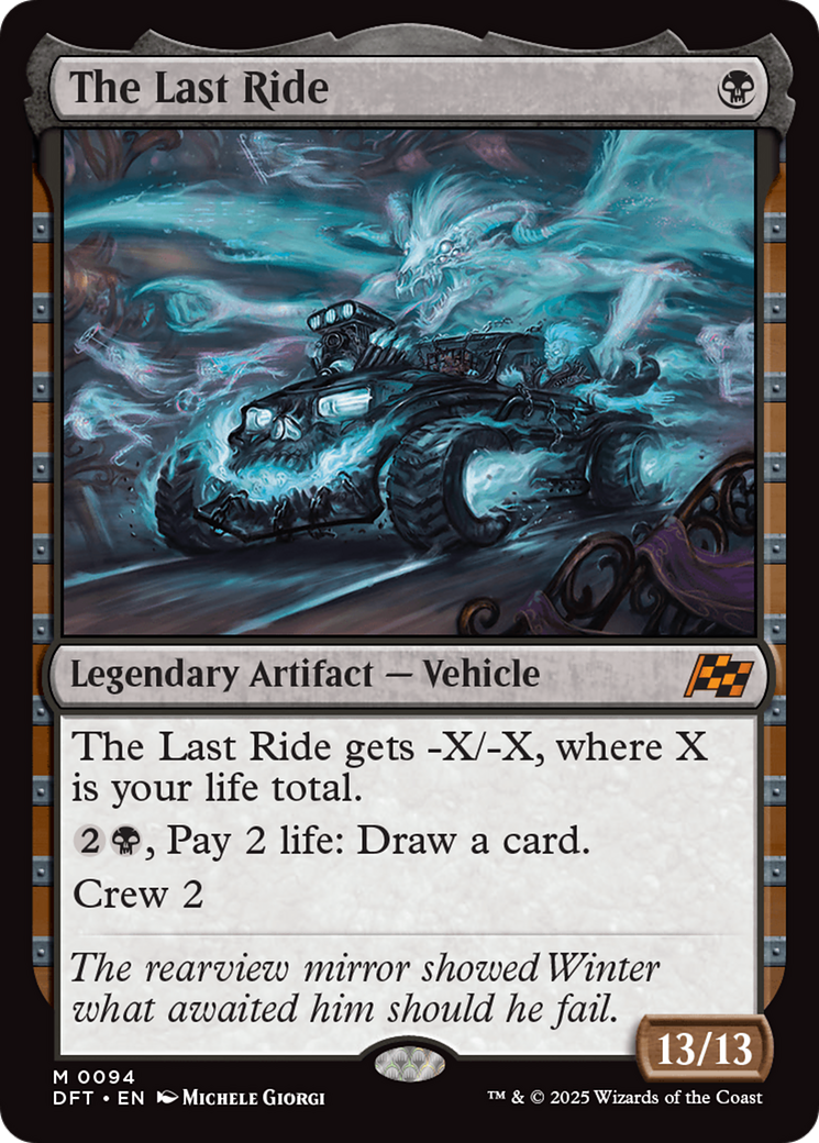 The Last Ride [Aetherdrift] Foil