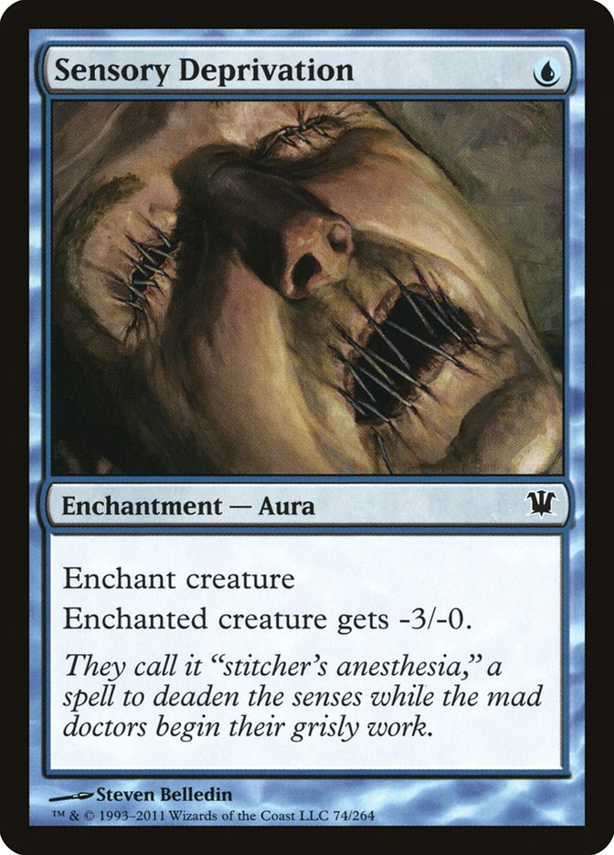 Sensory Deprivation [Innistrad] Foil