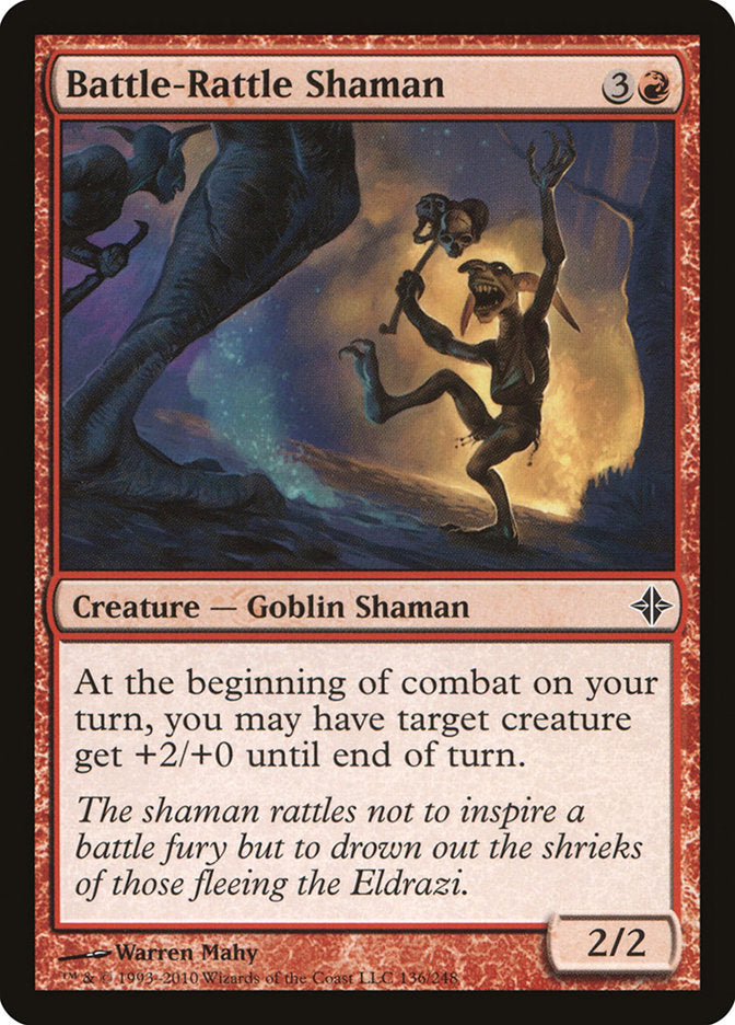 Battle-Rattle Shaman [Rise of the Eldrazi] Foil