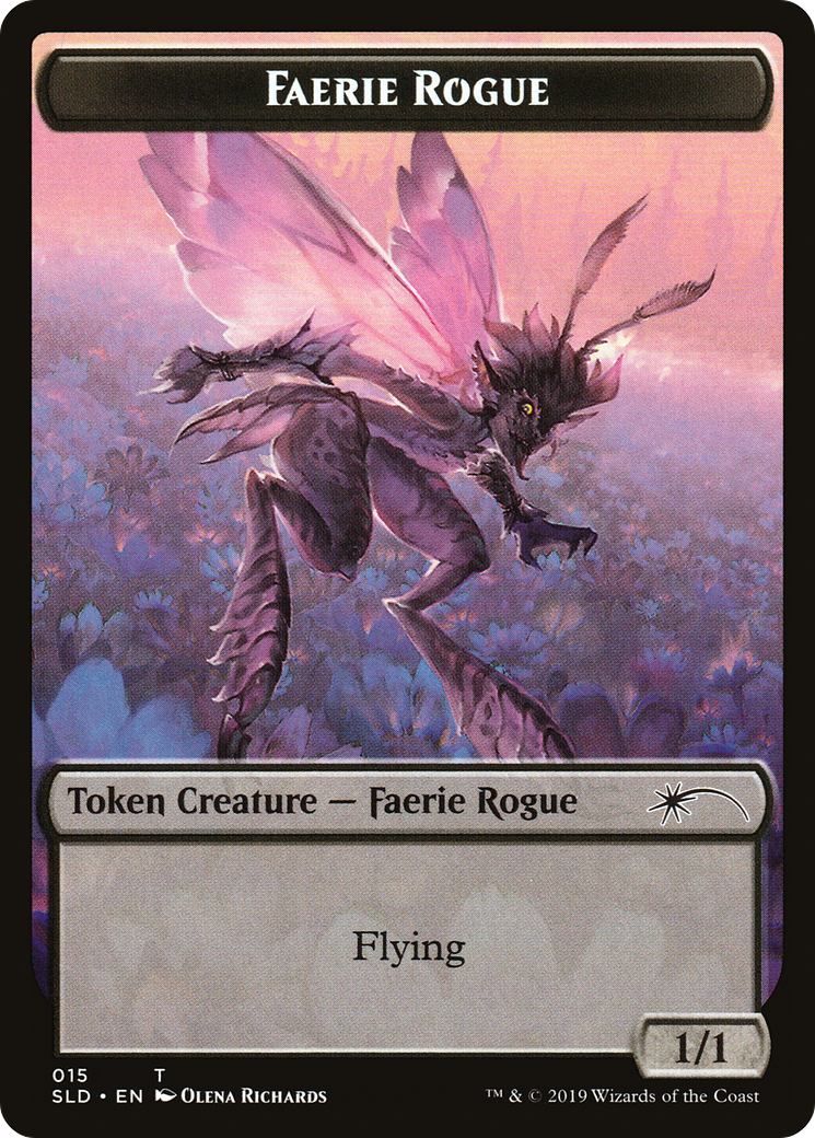 Faerie Rogue Token (015)  [Secret Lair Drop]