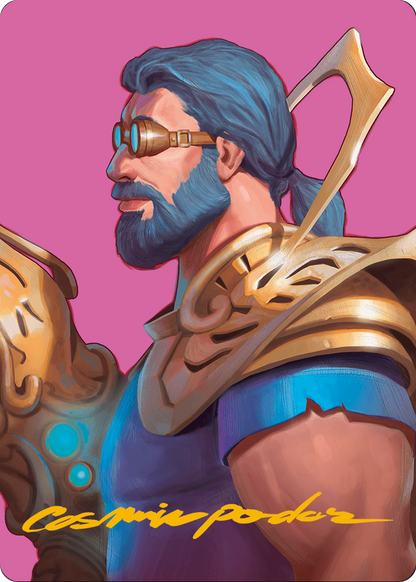 Satya, Aetherflux Genius // Satya, Aetherflux Genius  [Modern Horizons 3 Art Series] (Borderless) Foil