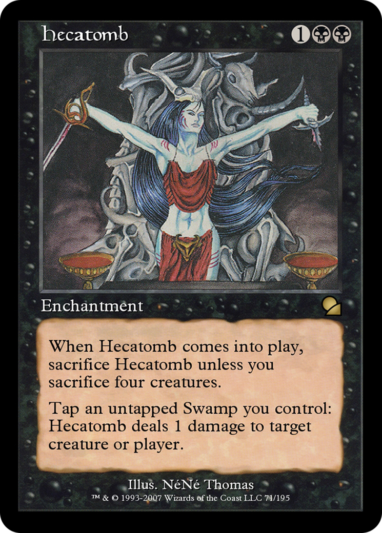 Hecatomb  [Masters Edition] Foil