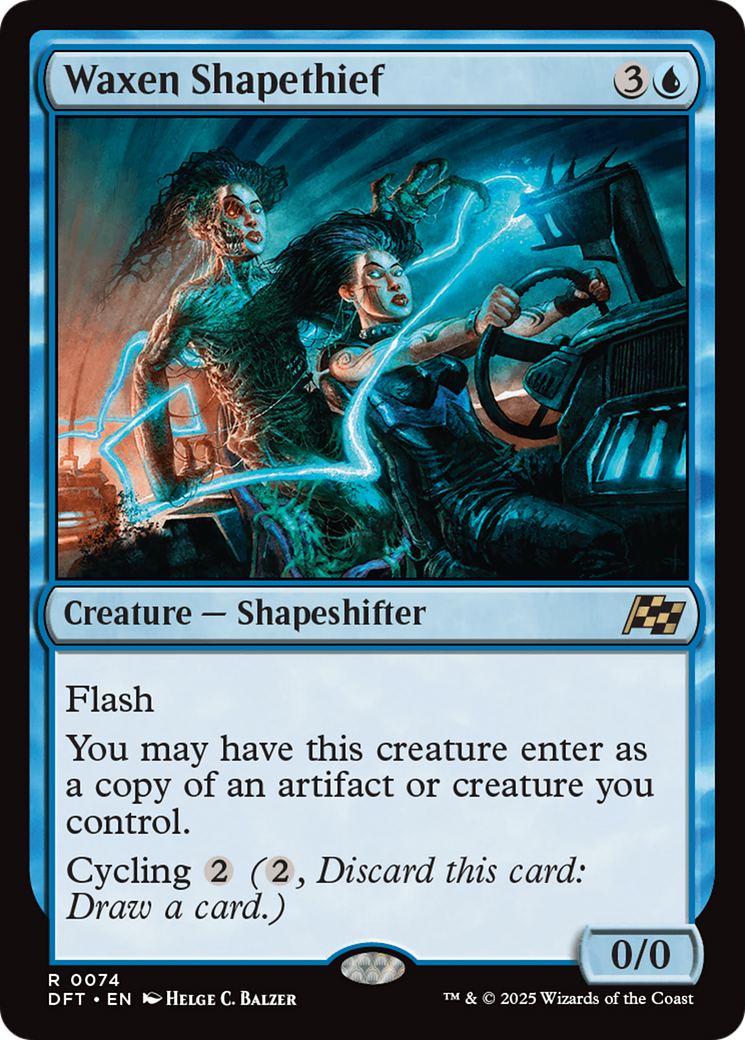 Waxen Shapethief [Aetherdrift] Foil