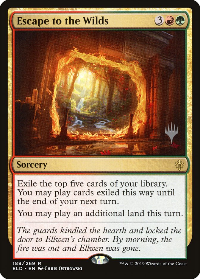 Escape to the Wilds (Promo Pack) [Throne of Eldraine Promos] Foil