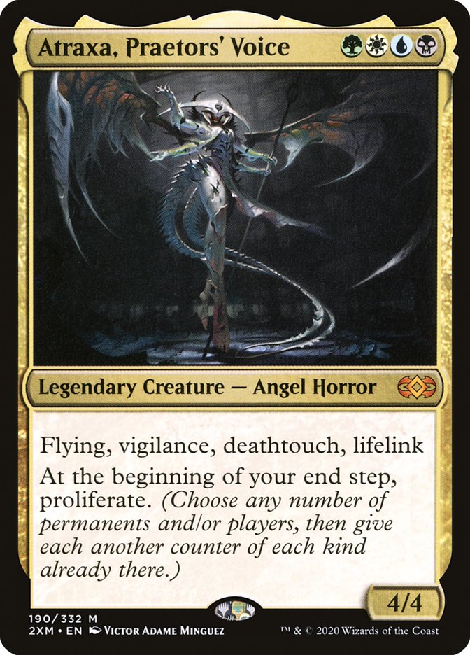 Atraxa, Praetors' Voice [Double Masters] Foil