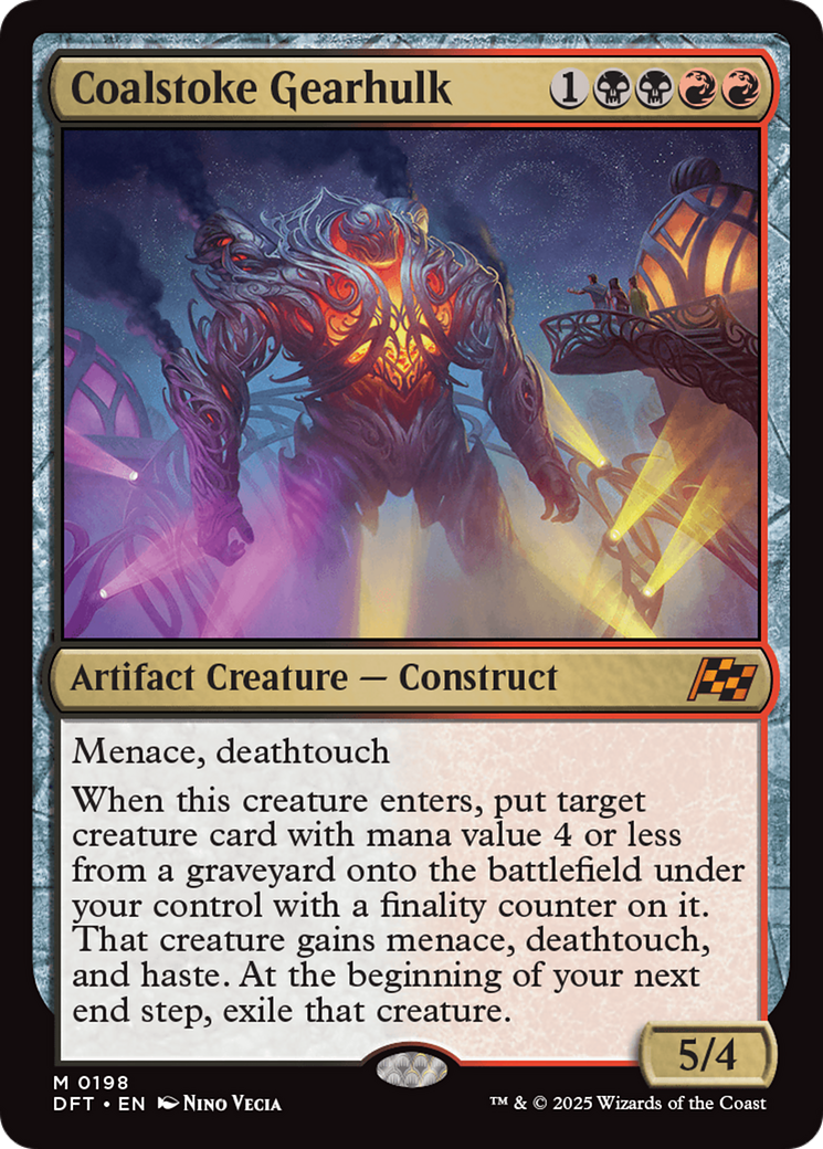 Coalstoke Gearhulk [Aetherdrift] Foil