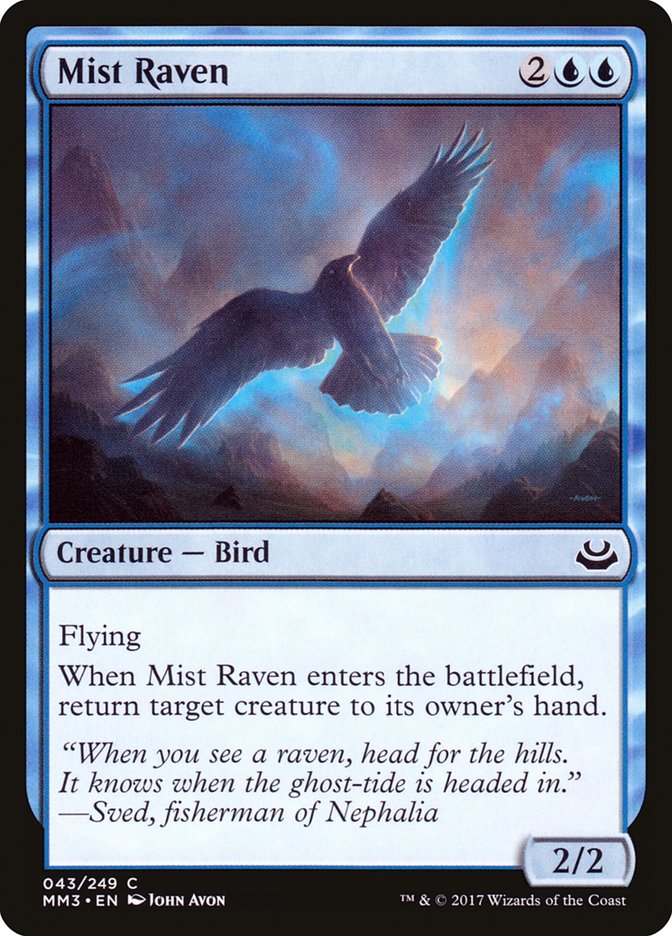 Mist Raven [Modern Masters 2017] Foil