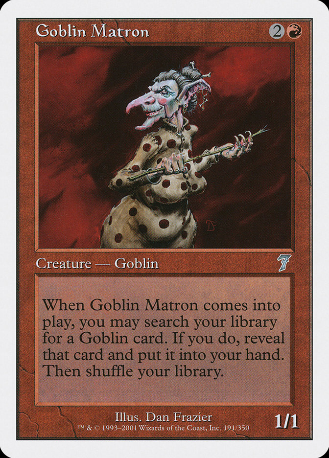 Goblin Matron [Seventh Edition] Foil