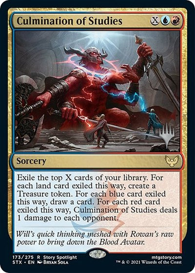 Culmination of Studies (Promo Pack) [Strixhaven: School of Mages Promos] Foil
