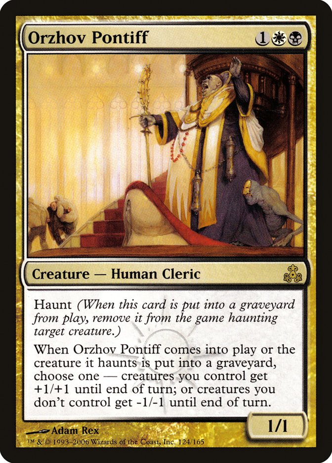 Orzhov Pontiff [Guildpact] Foil