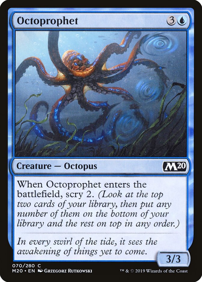 Octoprophet [Core Set 2020] Foil