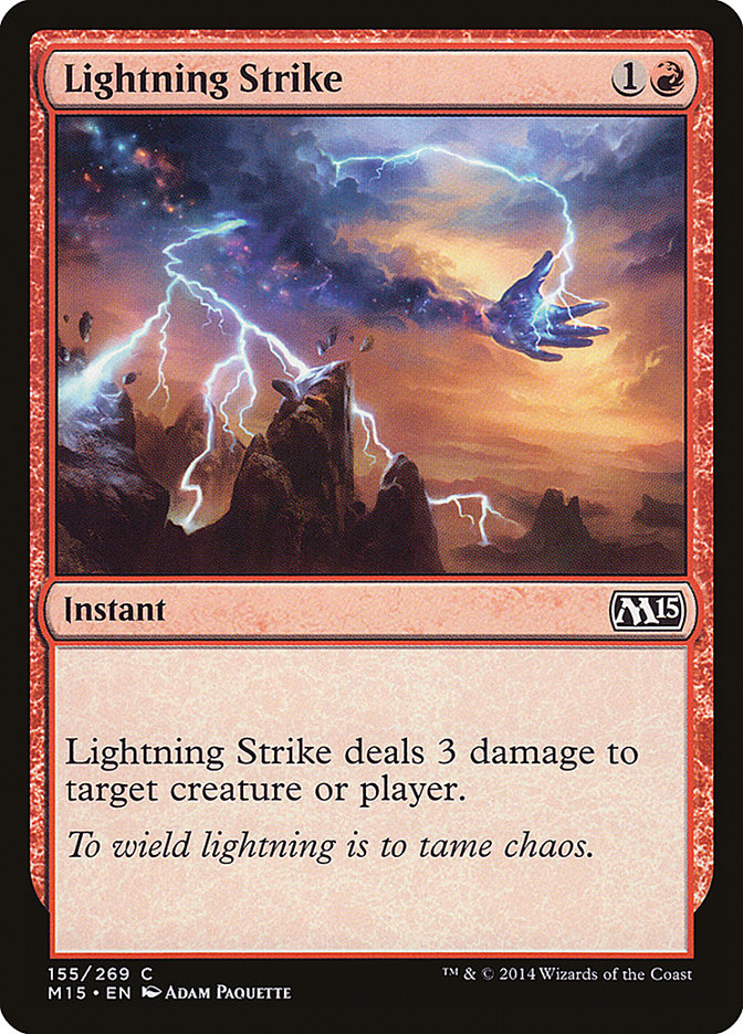 Lightning Strike [Magic 2015] Foil