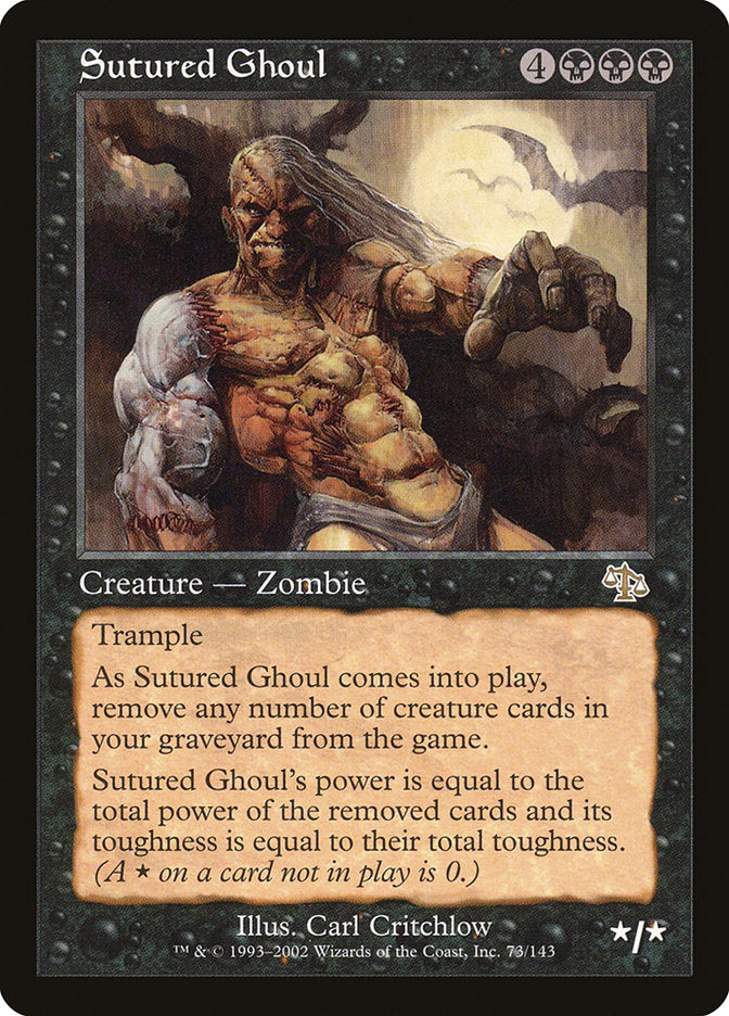Sutured Ghoul [Judgment] Foil