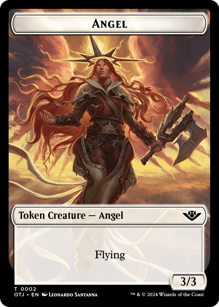 Angel  [Outlaws of Thunder Junction Tokens]