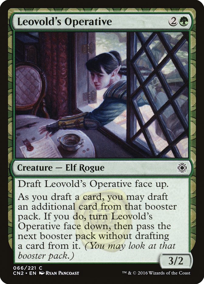 Leovold's Operative [Conspiracy: Take the Crown] Foil
