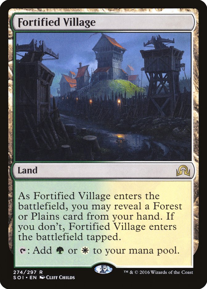 Fortified Village [Shadows over Innistrad] Foil