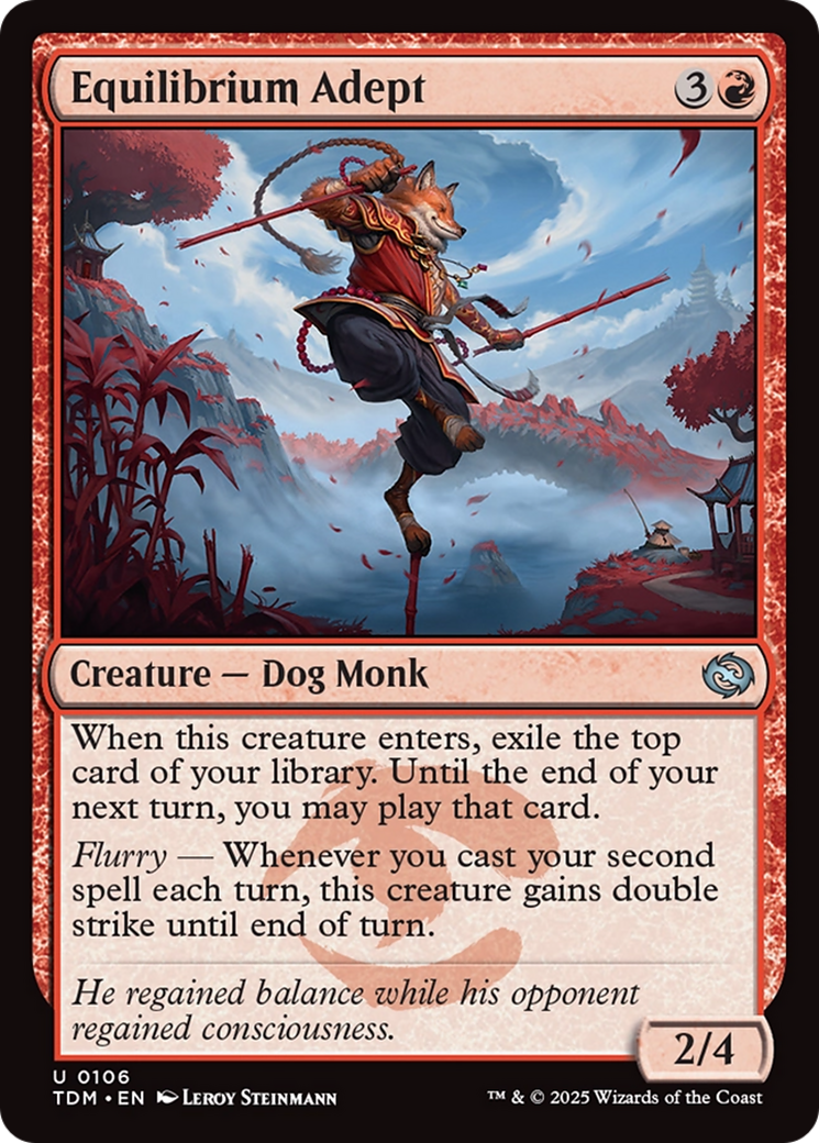 Equilibrium Adept [Tarkir: Dragonstorm] Foil
