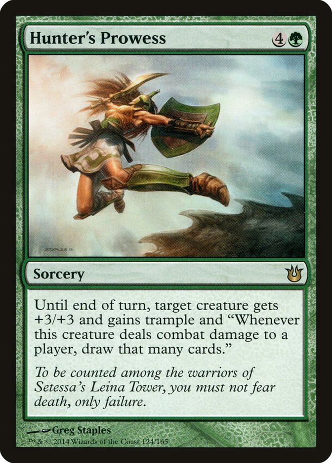 Hunter's Prowess [Born of the Gods] Foil