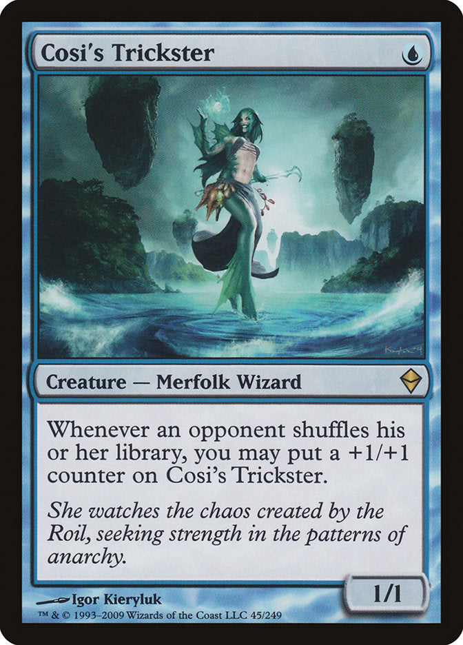 Cosi's Trickster [Zendikar] Foil