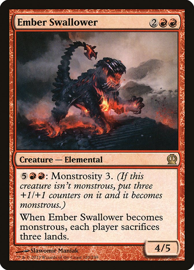 Ember Swallower [Theros] Foil
