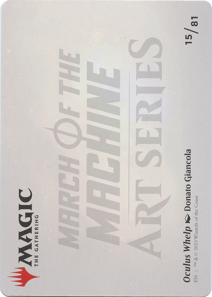 Oculus Whelp // Oculus Whelp  [March of the Machine Art Series] (Borderless) Foil