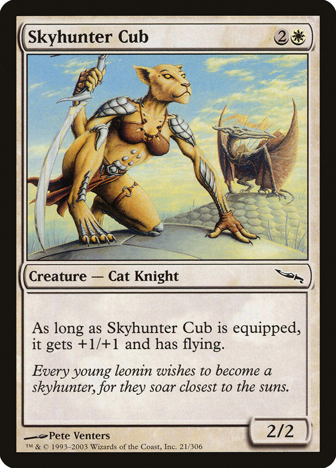 Skyhunter Cub [Mirrodin] Foil