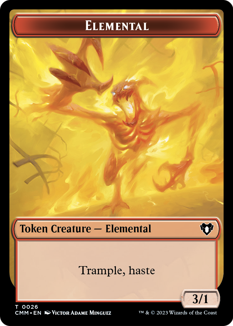 Elemental  [Commander Masters Tokens]