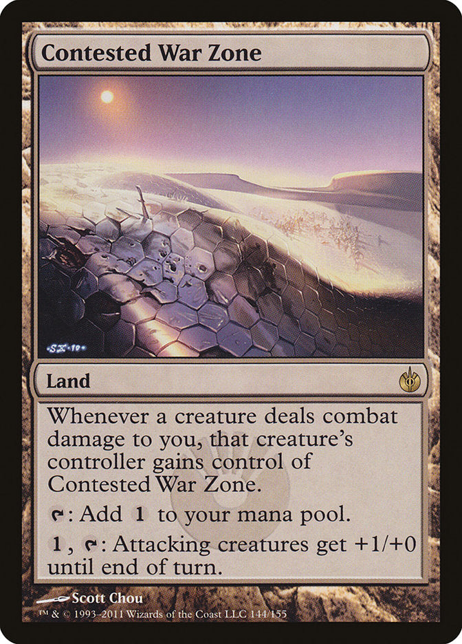 Contested War Zone [Mirrodin Besieged] Foil
