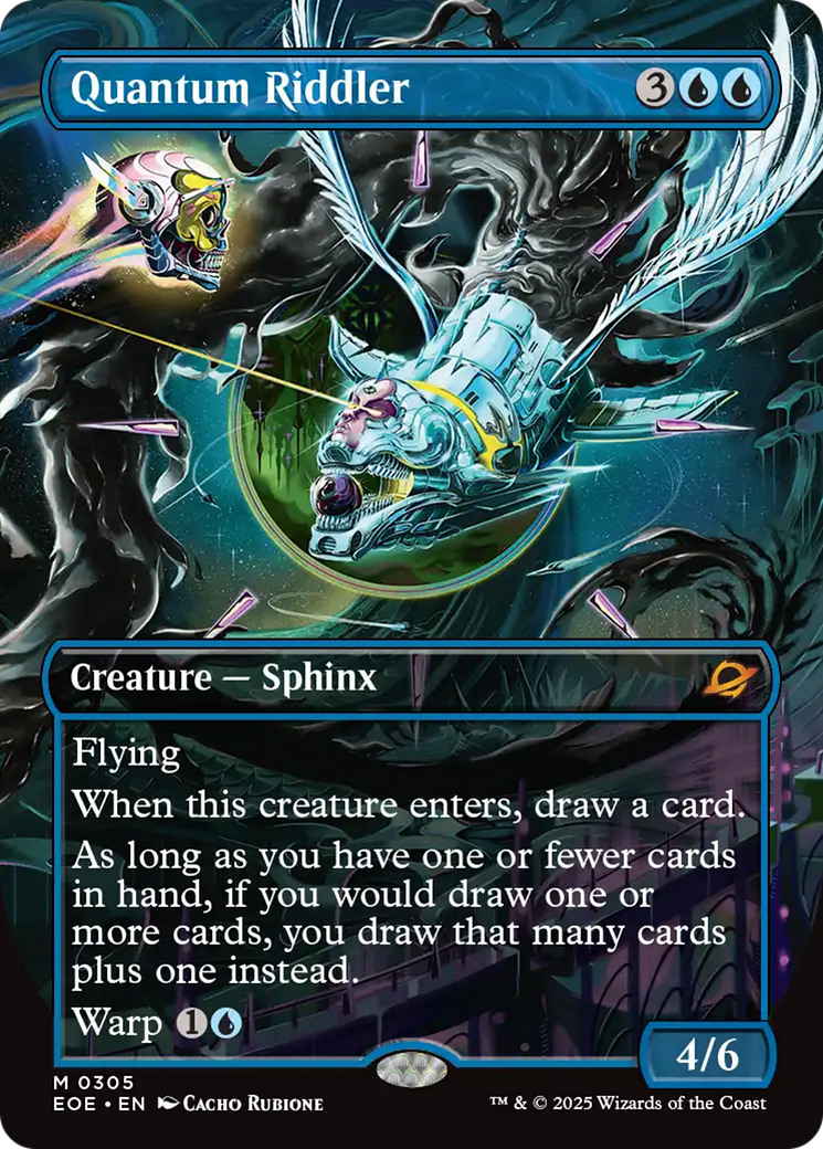 Quantum Riddler (Borderless) [Edge of Eternities] Foil