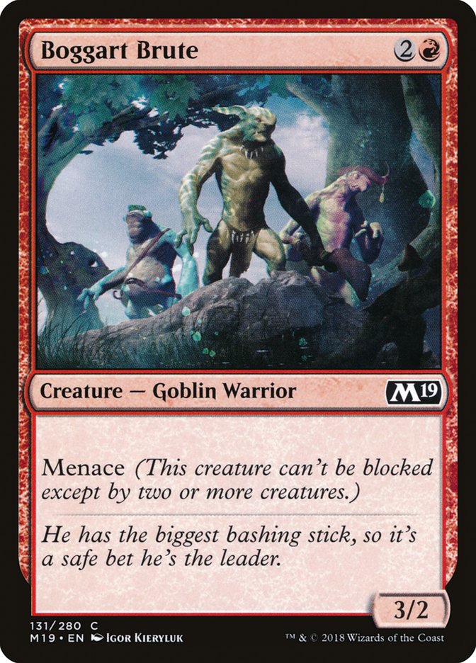 Boggart Brute [Core Set 2019] Foil