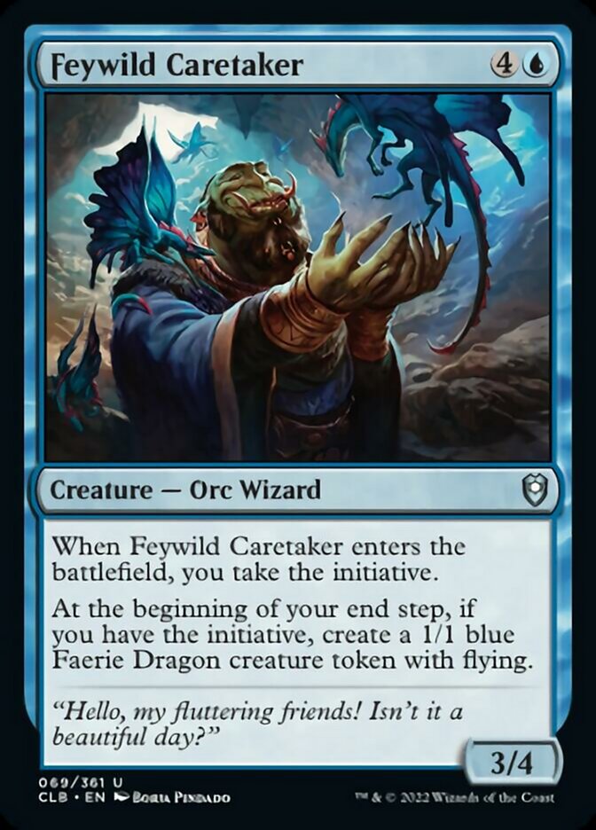 Feywild Caretaker [Commander Legends: Battle for Baldur's Gate] Foil