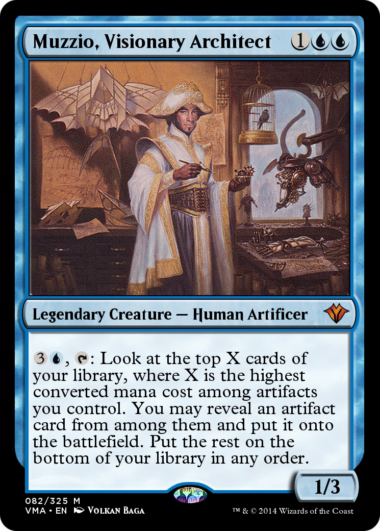 Muzzio, Visionary Architect  [Vintage Masters] Foil