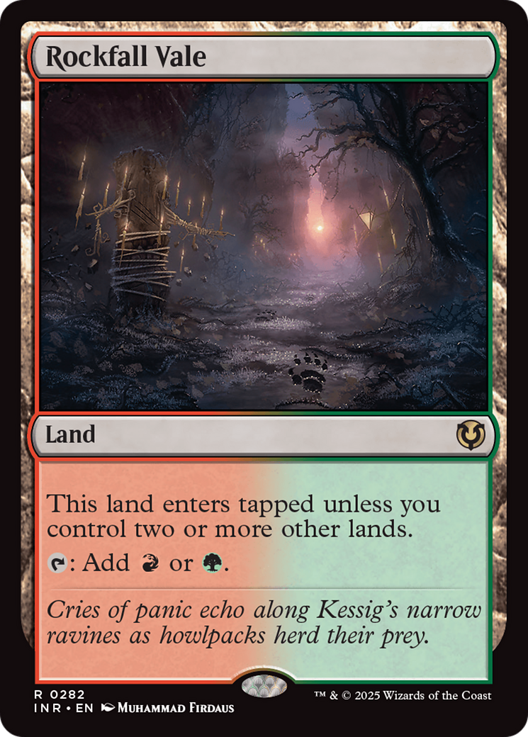 Rockfall Vale [Innistrad Remastered] Foil