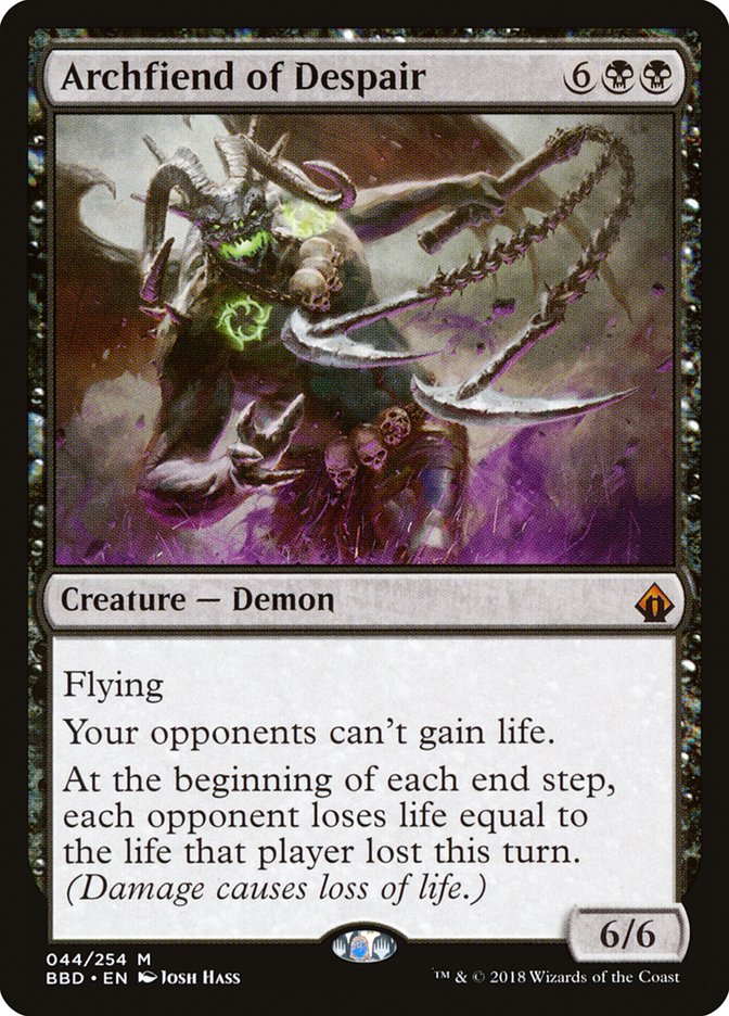 Archfiend of Despair [Battlebond] Foil