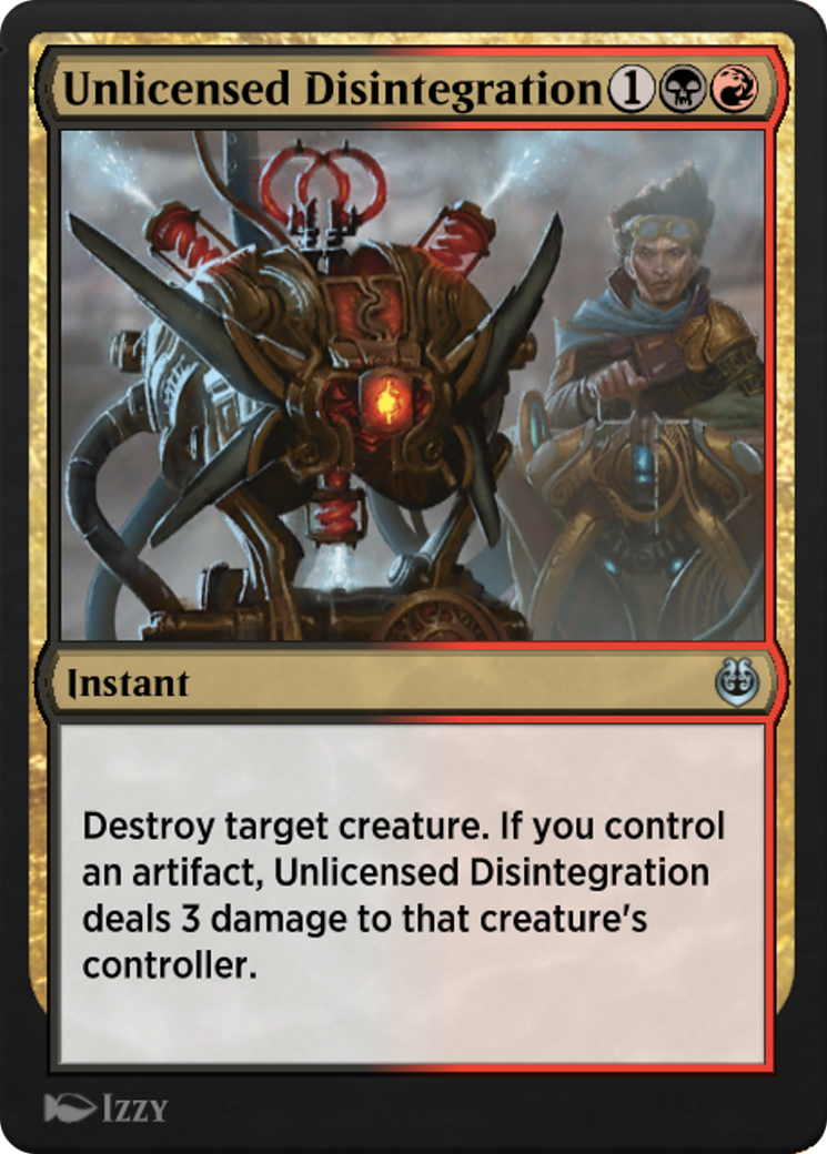 Unlicensed Disintegration  [Kaladesh Remastered]